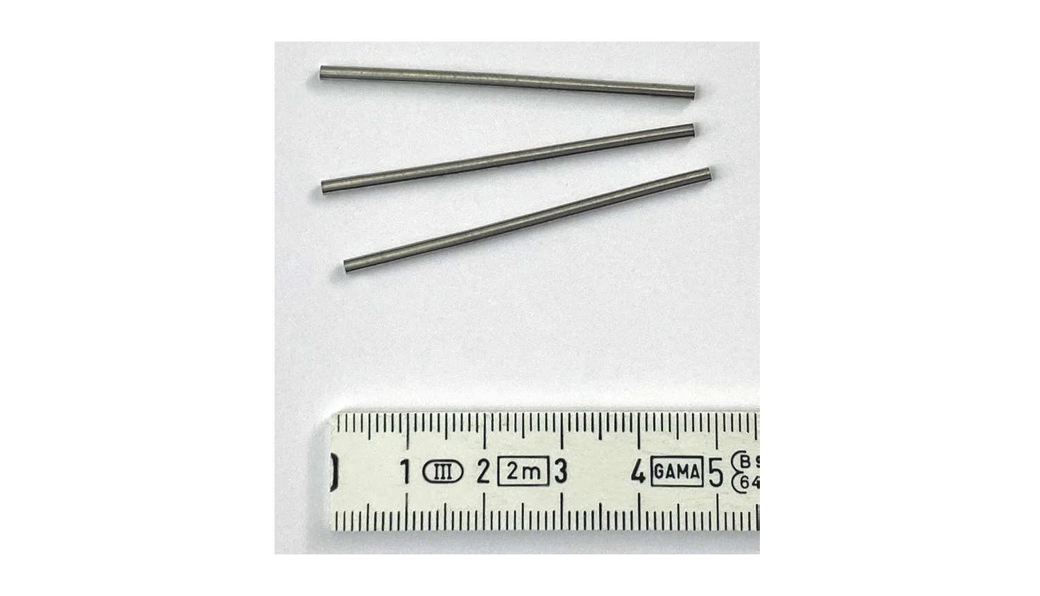 Jeu de 3 tubes Ø0,5 de 50 mm