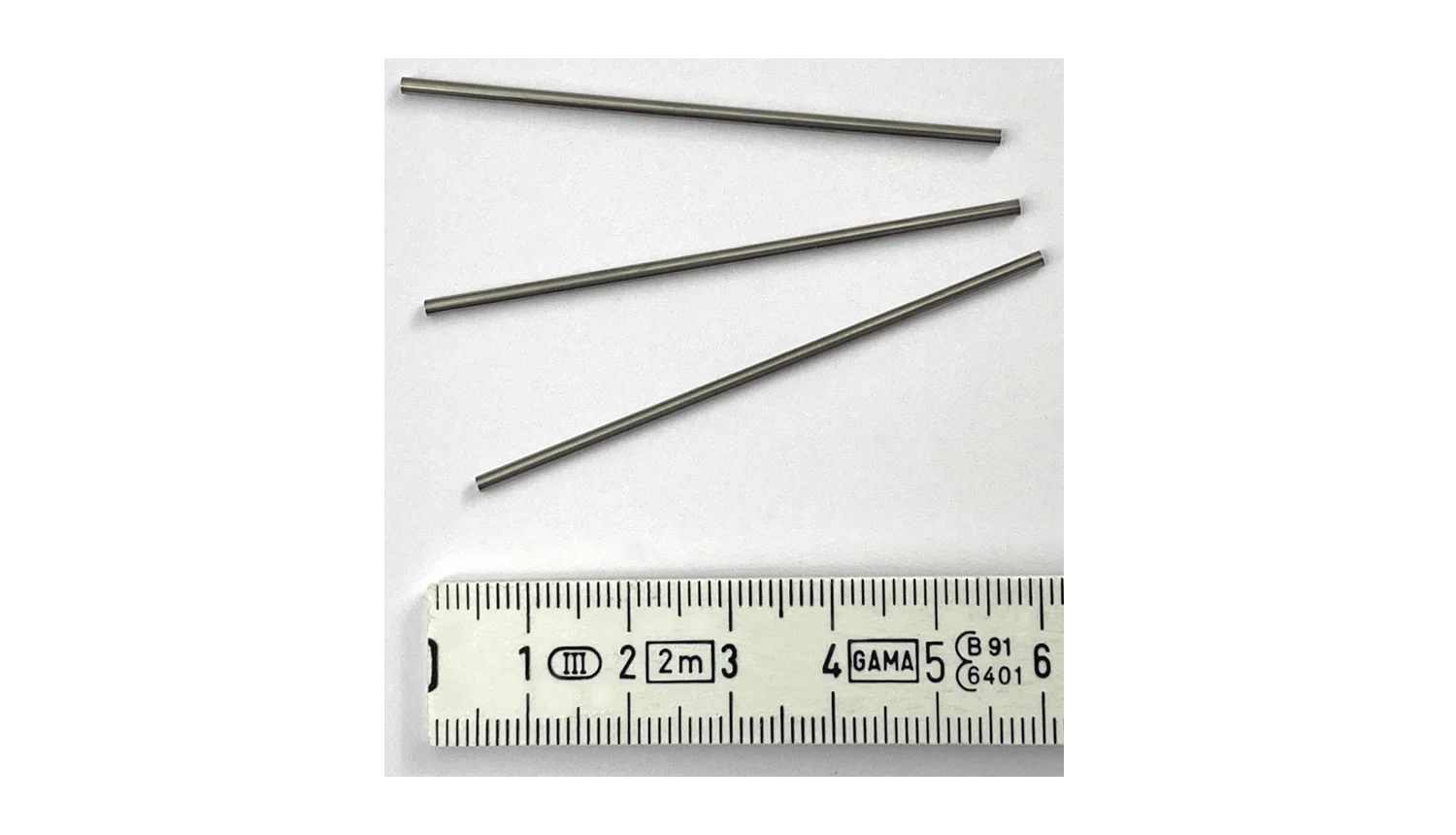 Lot de 3 tubes 70mm Ø0,7