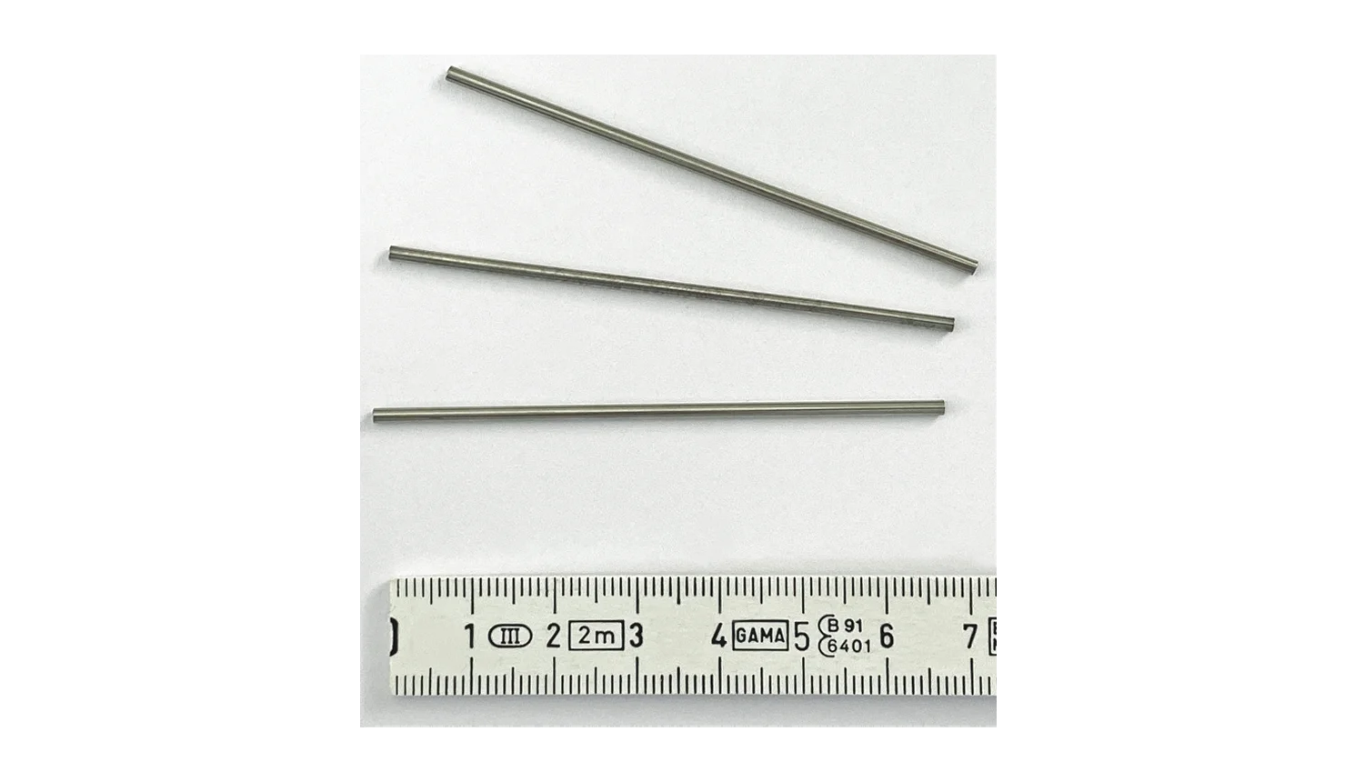 Lot de 3 tubes 70mm Ø0,5
