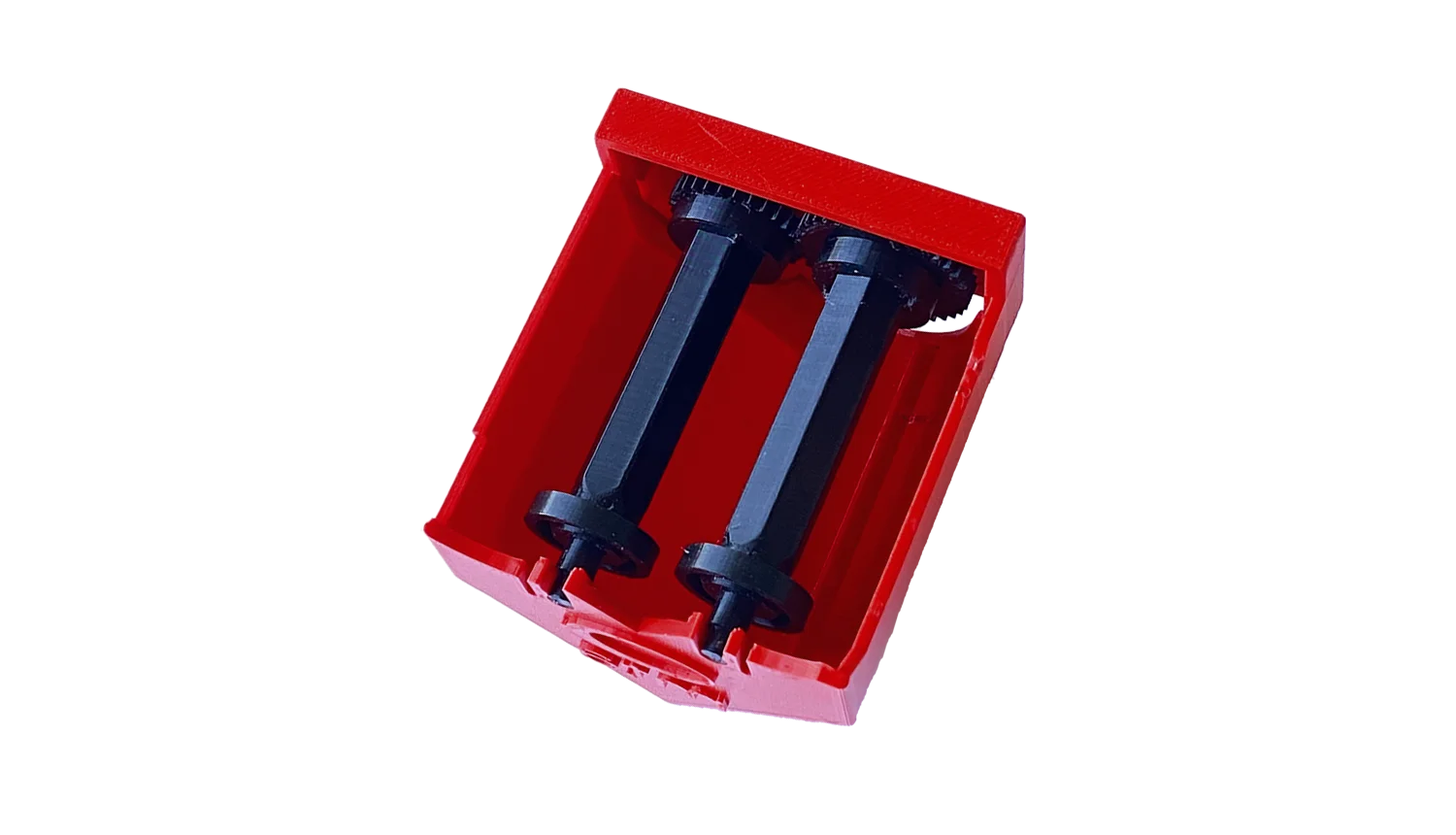 Récepteur d'étain avec rouleaux