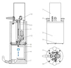 Degassing system