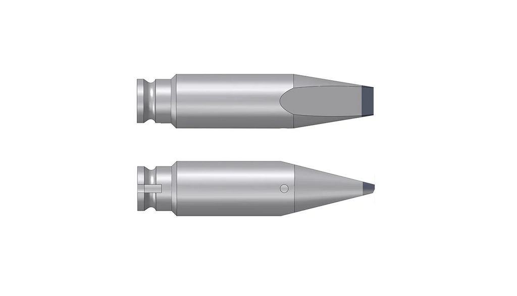 Chisel shaped solder tip 150W 4.0mm L Body 8.0mm