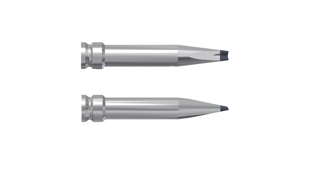 Chisel shaped solder tip 150W 2.2mm V4G 35°
