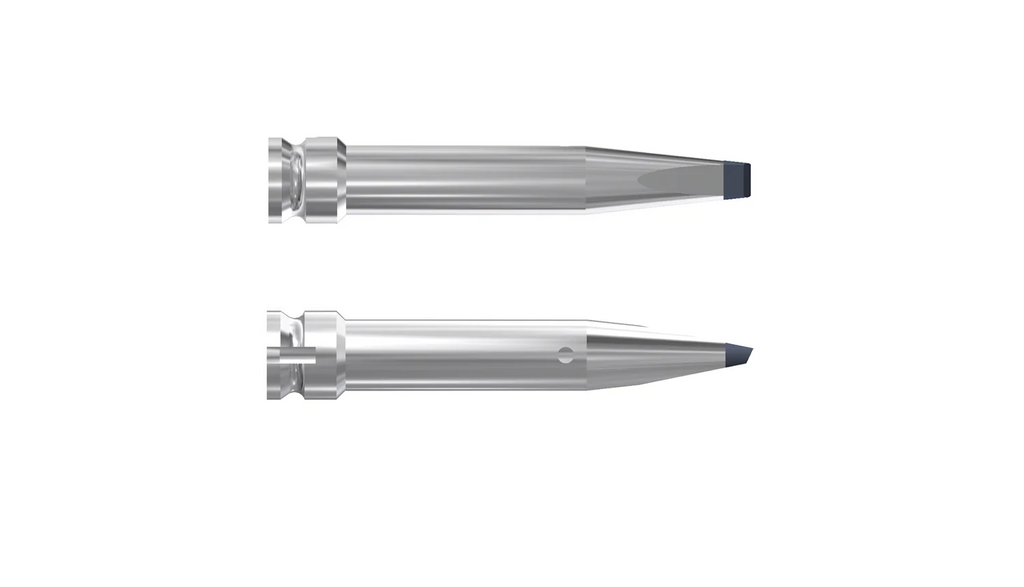 Chisel shaped solder tip 150W 2.5mm L