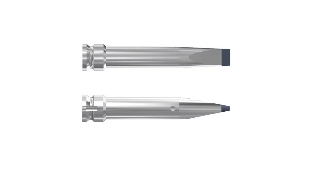 Chisel shaped solder tip 150W 4.0mm L