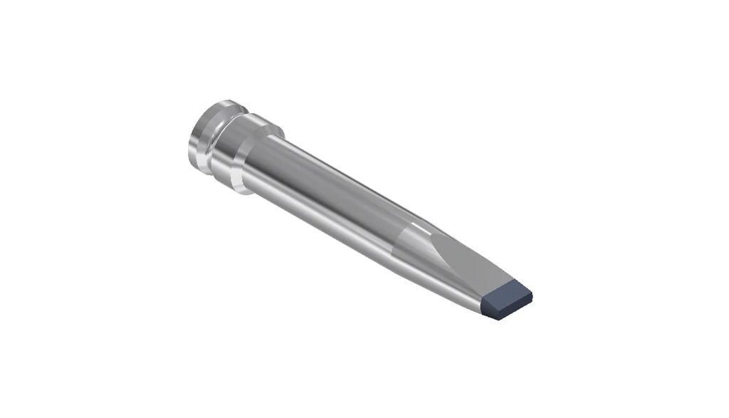 Chisel shaped solder tip 150W 4.0mm L