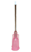 PTFE LINED NEEDLE, 0.610 MM X 1" PINK