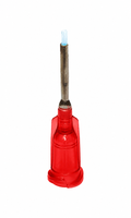 PTFE LINED NEEDLE, 0.254 MM X 1" RED