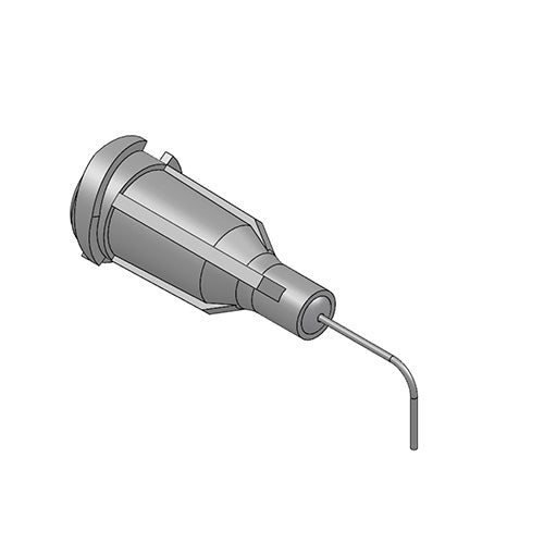 NEEDLE 0.203 MM X 1/2" BENT 90D CLEAR