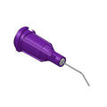 NEEDLE 0.152 MM X 1/2" BENT 45 DEG LAVENDER
