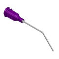 NEEDLE 0.508 MM X 1-1/2" BENT 45 DEG PURPLE
