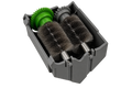 Récepteur d'étain avec rouleaux